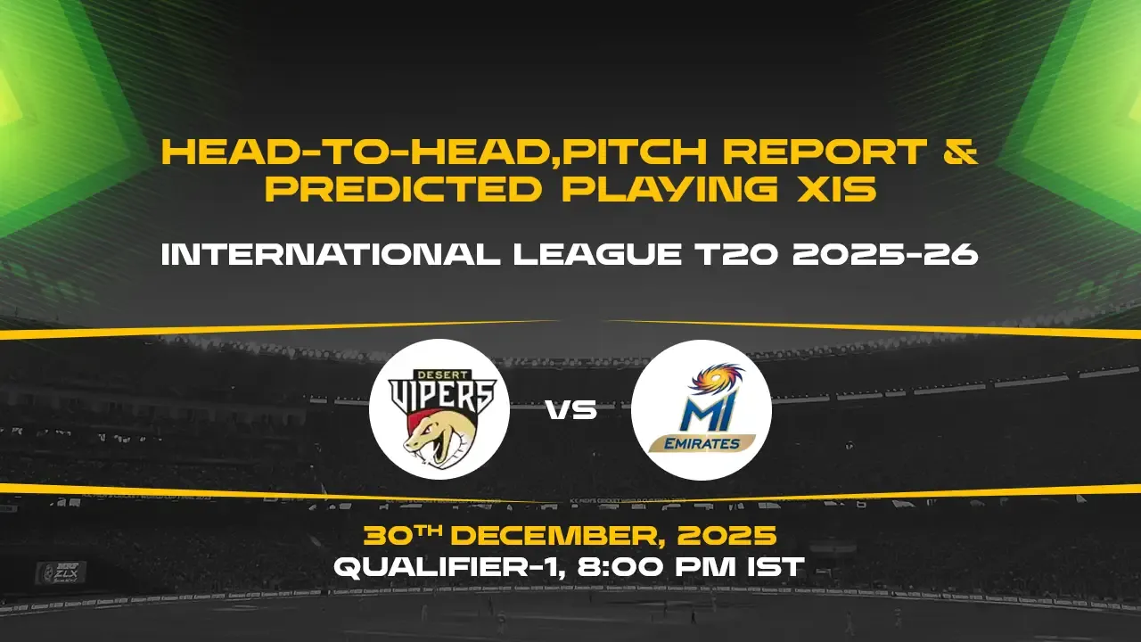 ILT20 2025-26 Qualifier 1: DV vs MIE