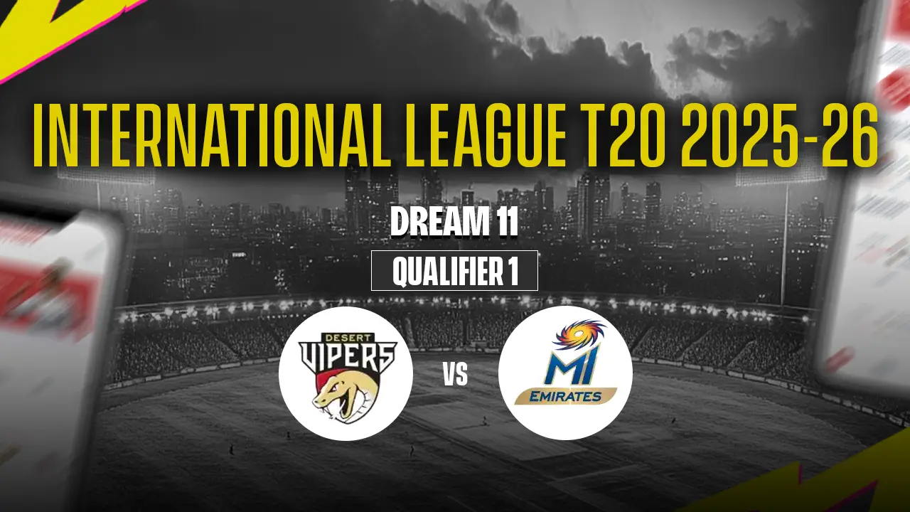 ILT20 2025: DV vs MIE Dream11 Prediction Qualifier 1 Match