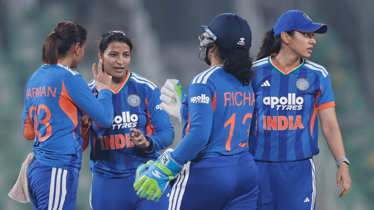 Captain Harmanpreet Kaur scored valuable half-century