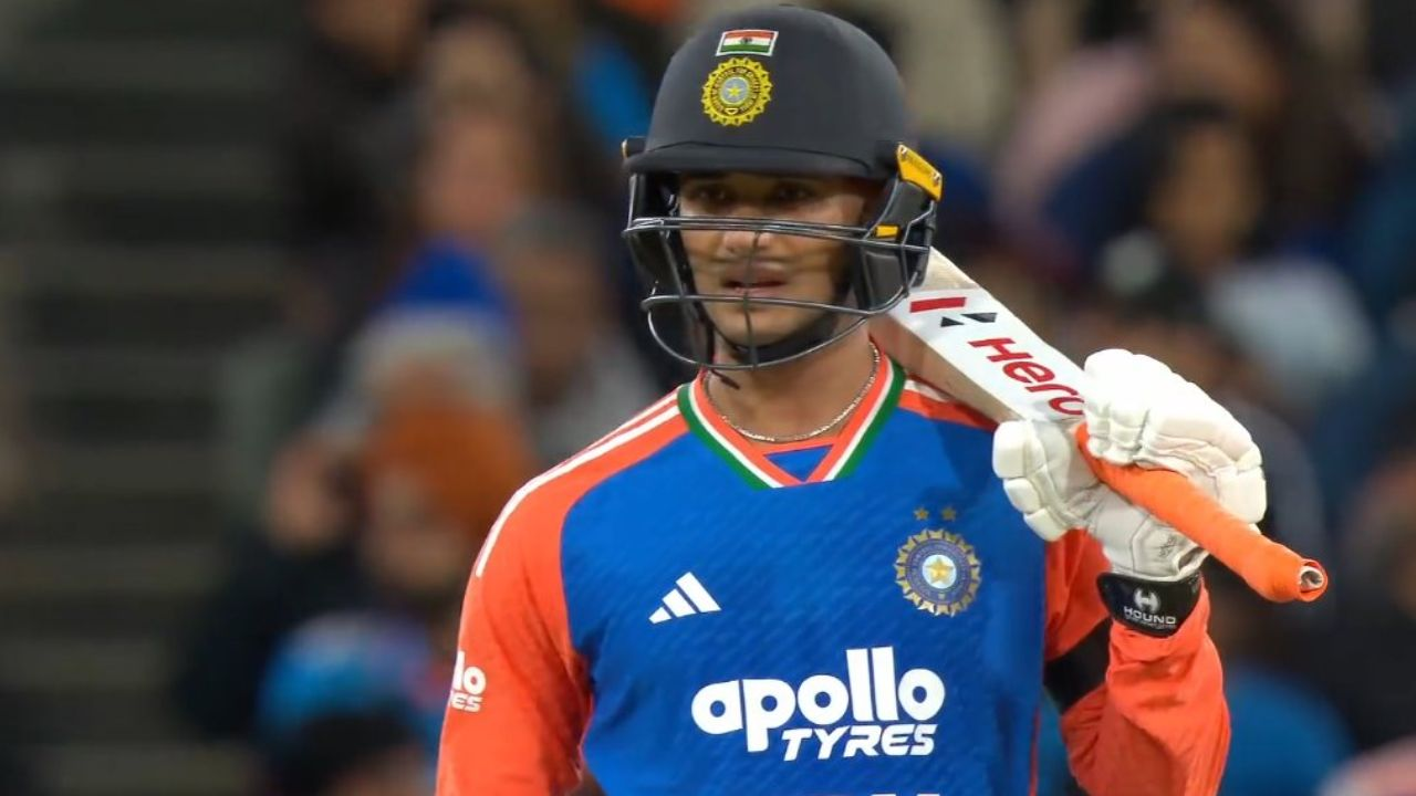 India opener Abhishek Sharma