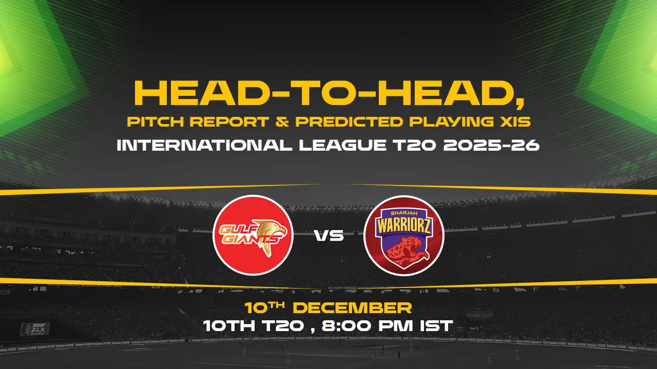 ILT20 2025 Match 10: GG vs SWR