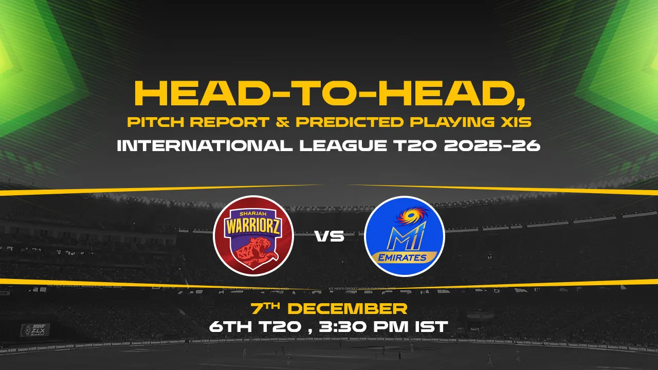 ILT20 2025-26 Match 6: SWR vs MIE
