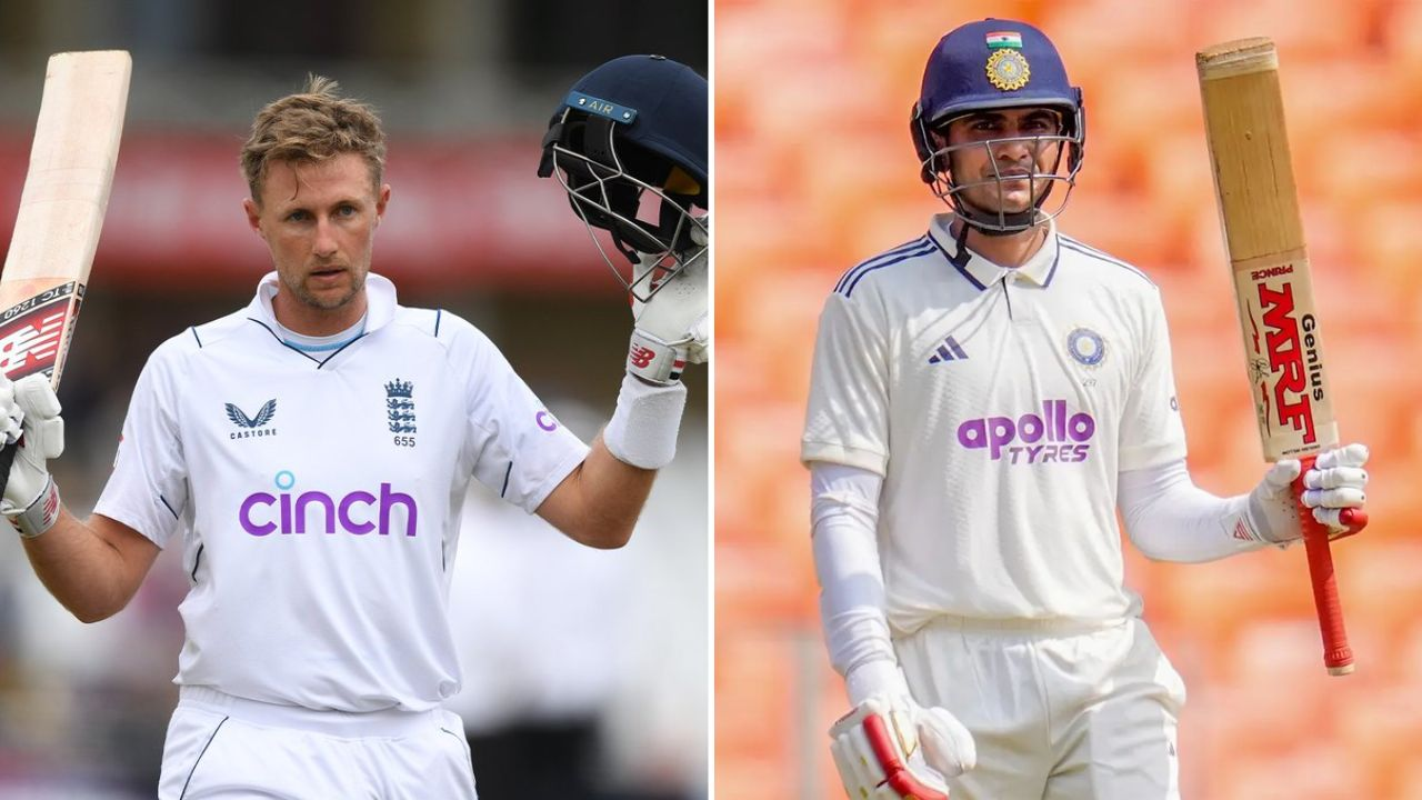 Joe Root (left) and Shubman Gill (Right)