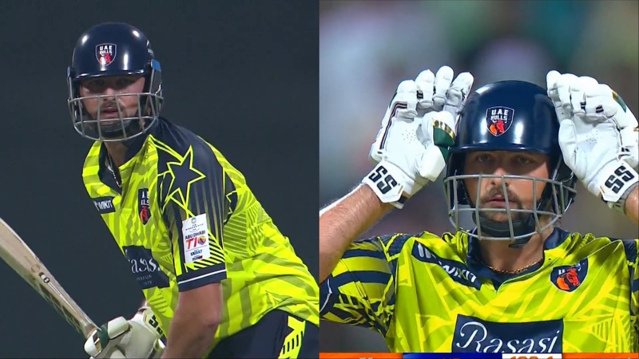 Tim David smashes five sixes in final score for 98* in 30 balls. 