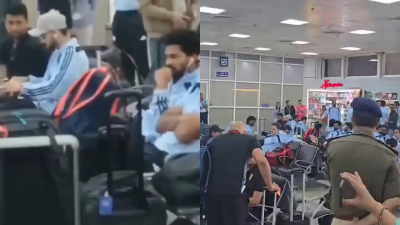 Virat Kohli shares serious conversation with selector Pragya Ojha. 