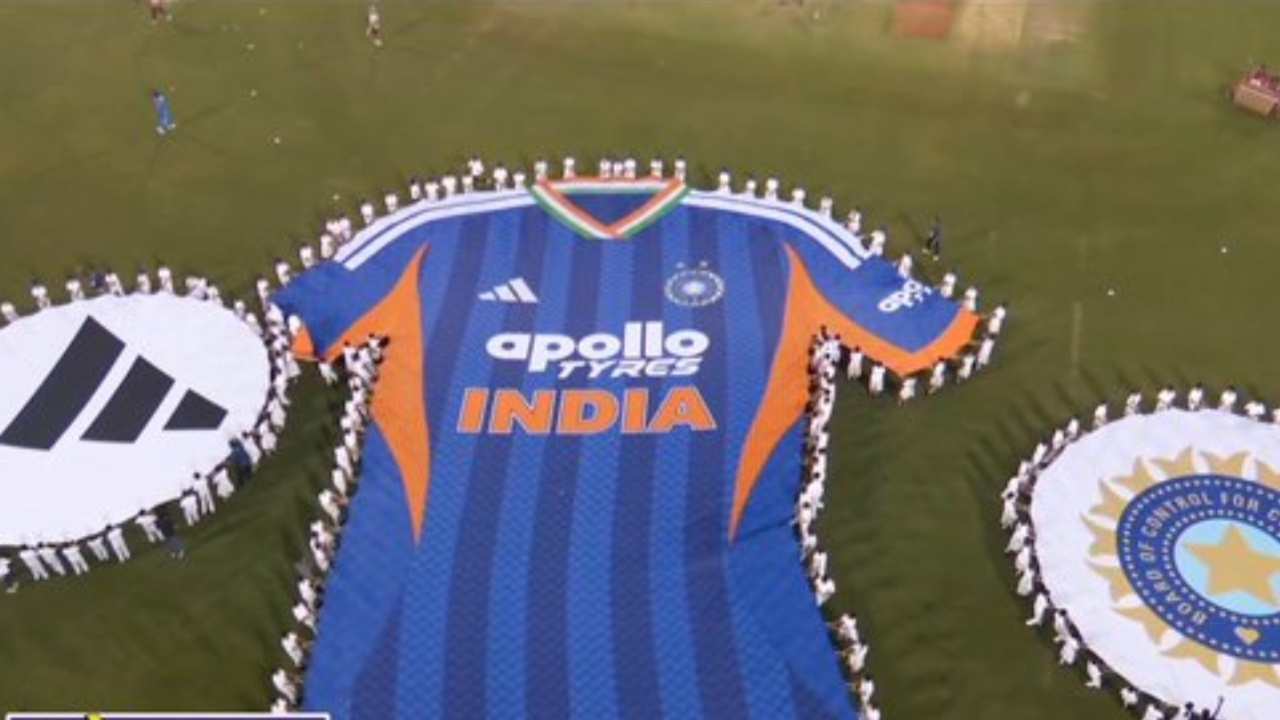 BCCI unveils India's official jersey for T20 World Cup 2026. 
