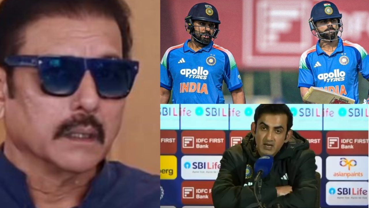 Ravi Shastri attacks Gautam Gambhir on Rohit Sharma and Virat Kohli. 