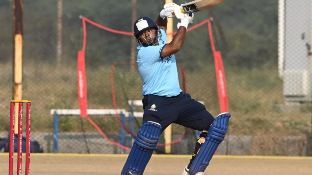 Sarfaraz Khan reacts to his signing by CSK.