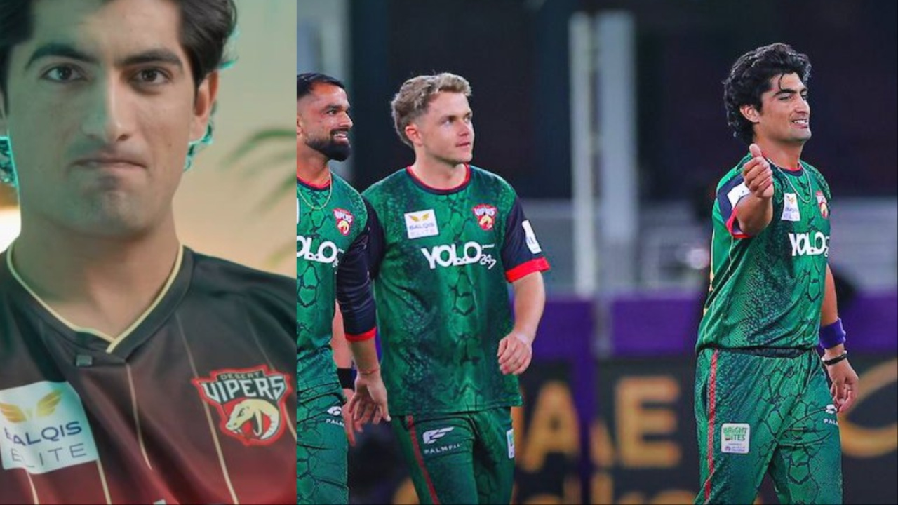 Naseem Shah roasts his team Desert Vipers 