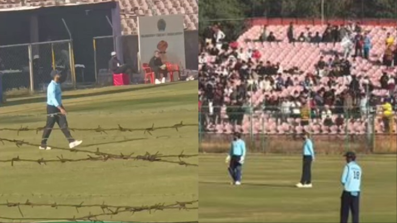 Rohit Sharma takes field in Mumbai vs Sikkim contest