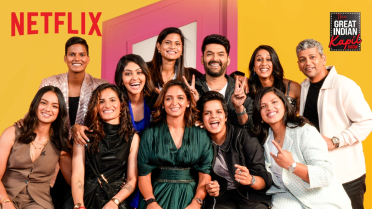 India's Women's World Cup 2025 winning team enjoys at The Great India Kapil Sharma Show