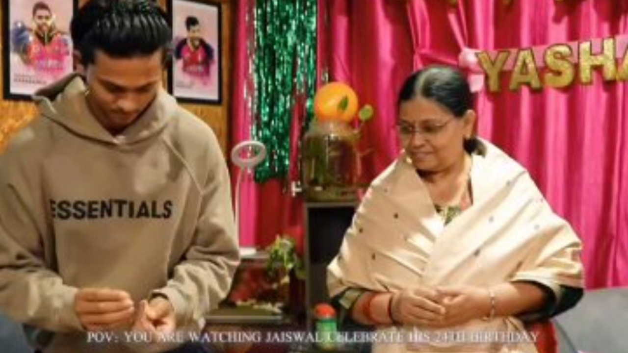 Yashasvi Jaiswal celebrates his 24th birthday