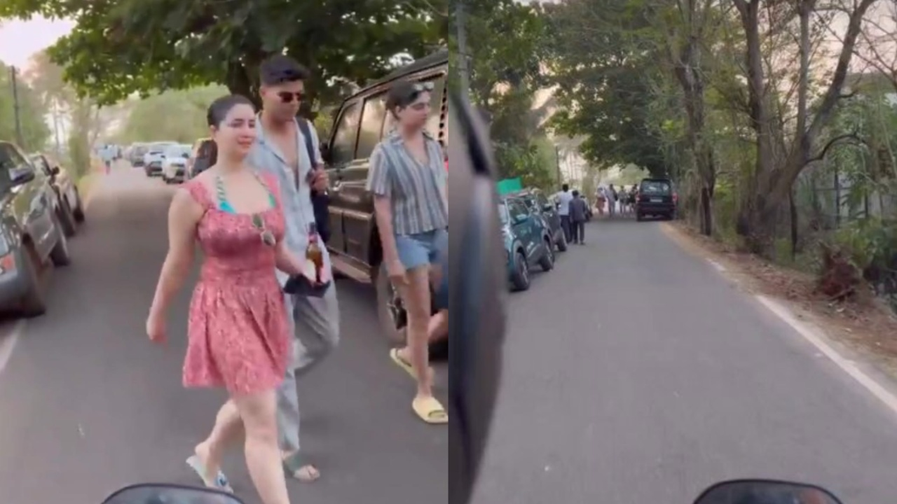  Sachin Tendulkar's daughter Sara's video with alcohol