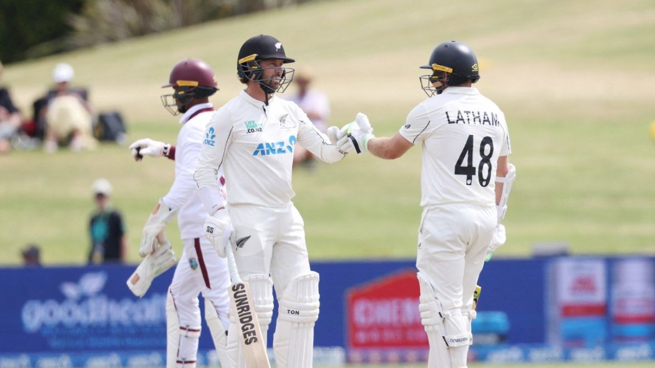 Both New Zealand openers recorded centuries in both innings of the 2025 Mount Maunganui Test against the West Indies