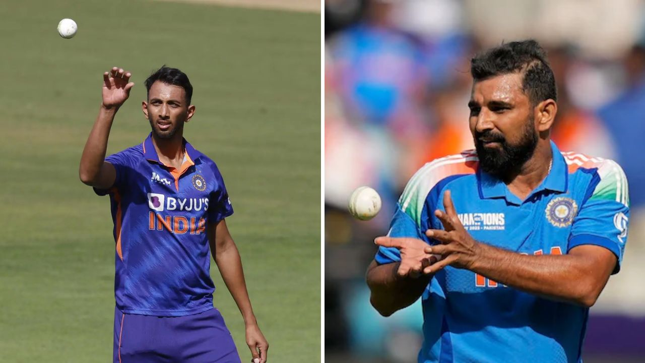 Prasidh Krishna vs Mohammad Shami