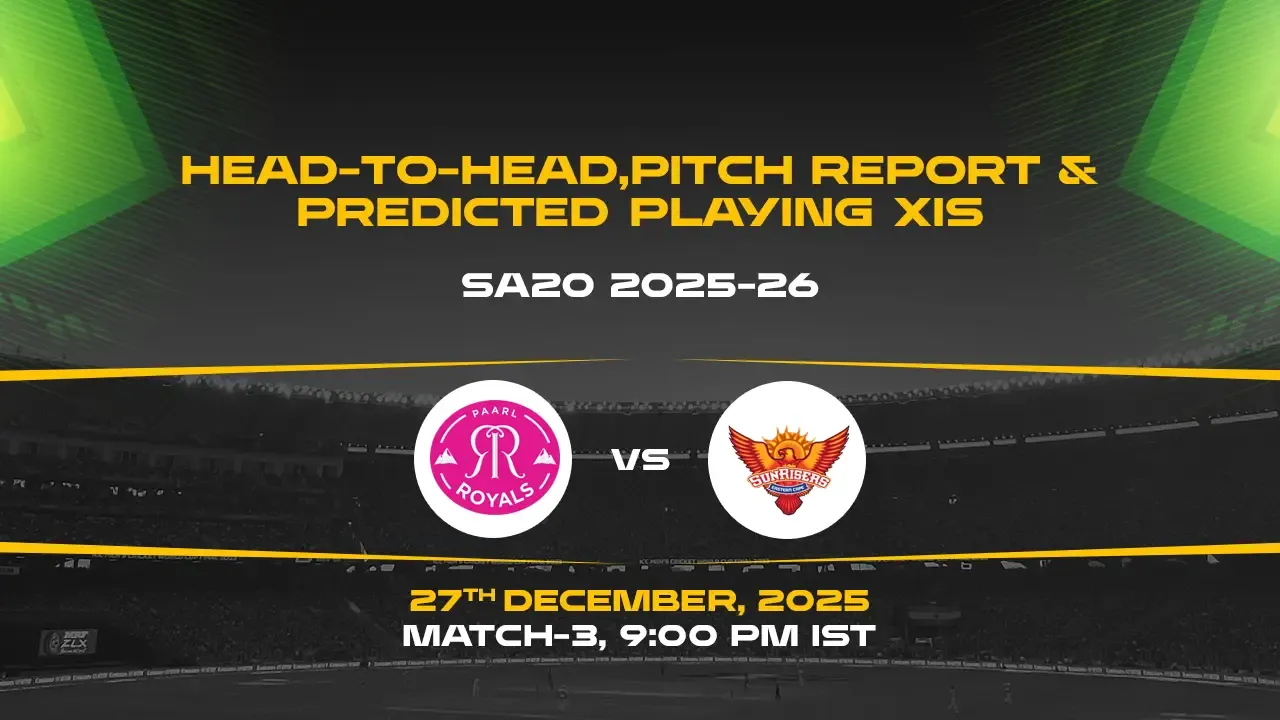 SA20 2025-26 Match 3: PR vs SEC 