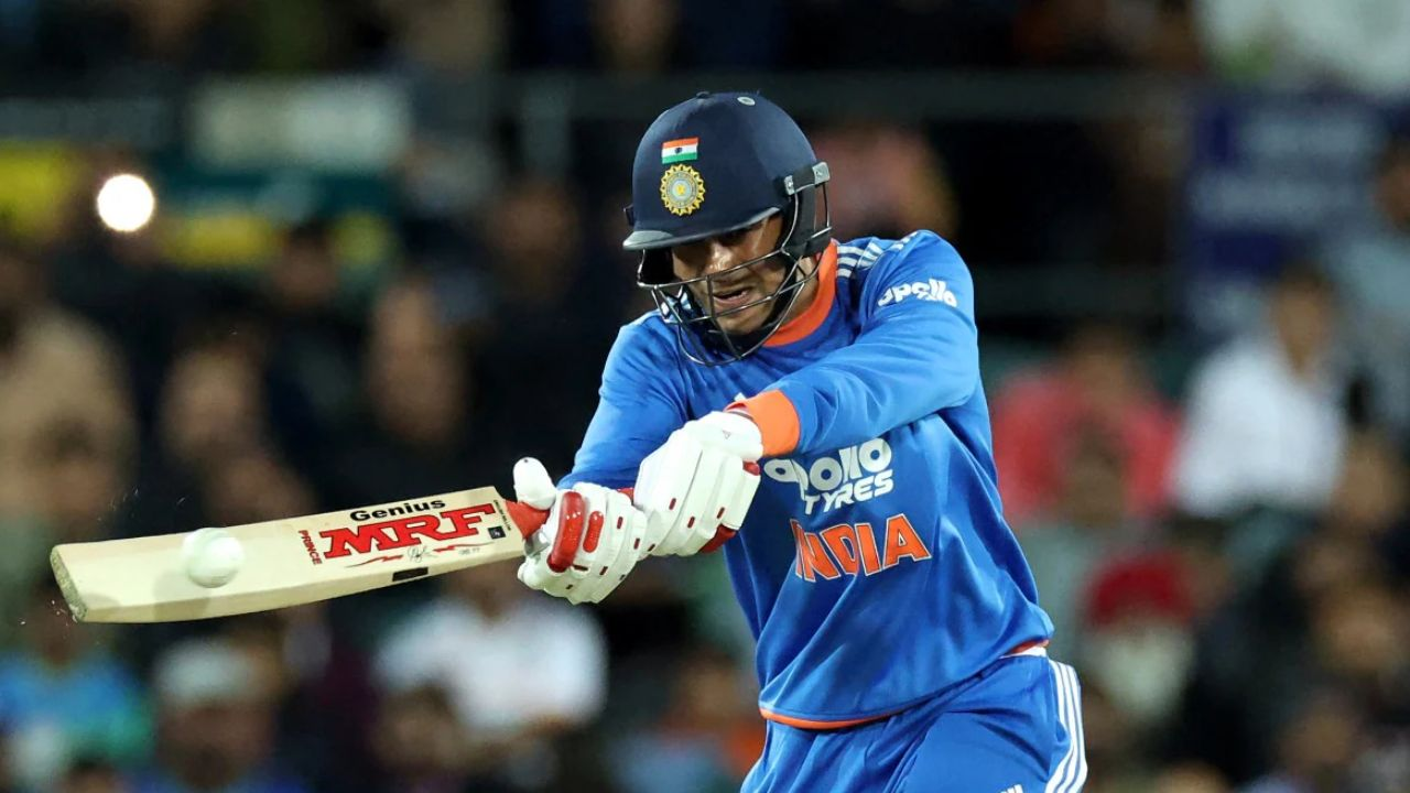 Shubman Gill is fourth on the list