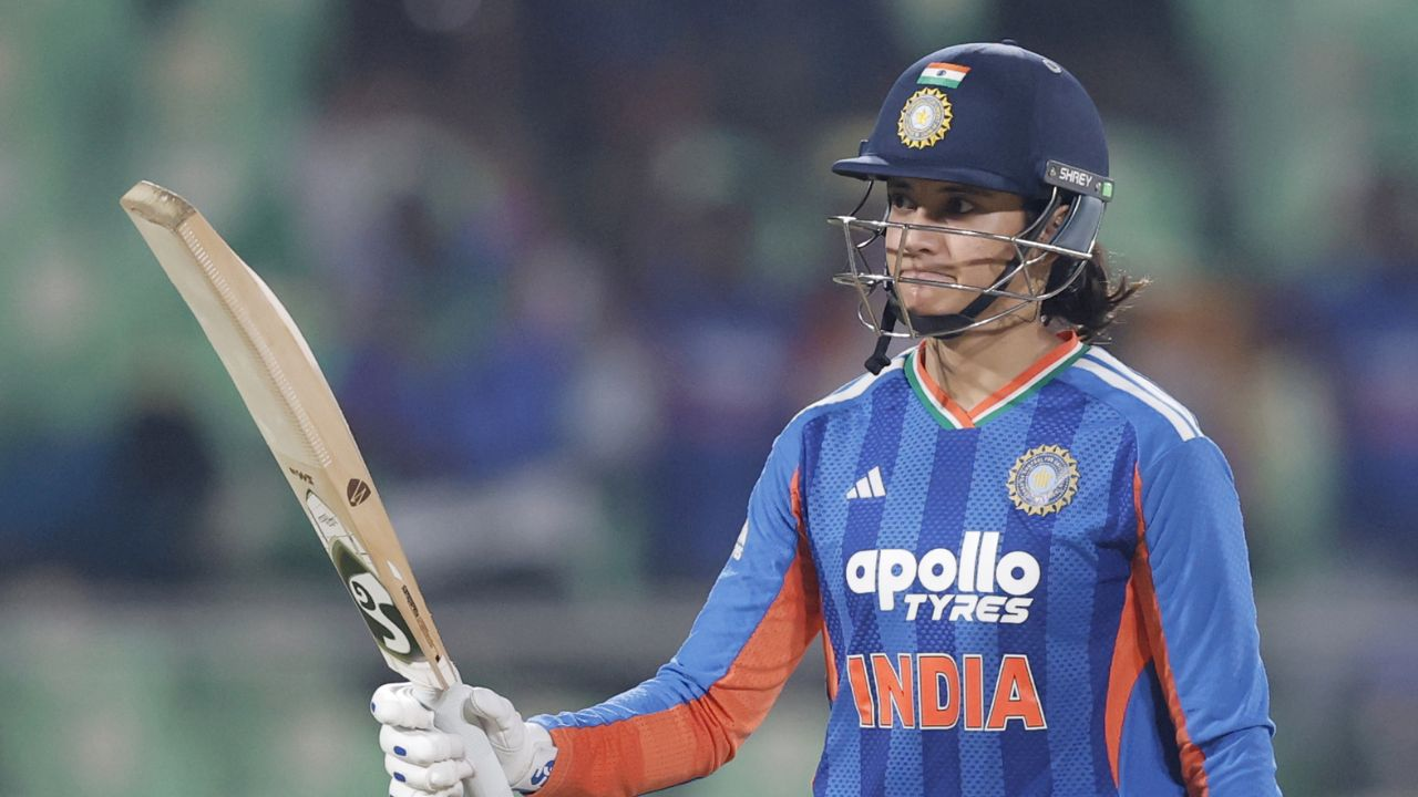 Smriti Mandhana completed 10,000 international runs in 281 innings