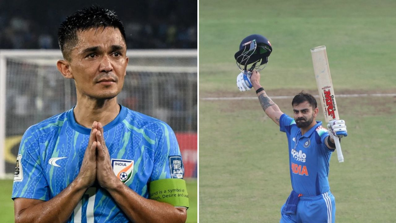 Sunil Chhetri on Virat Kohli