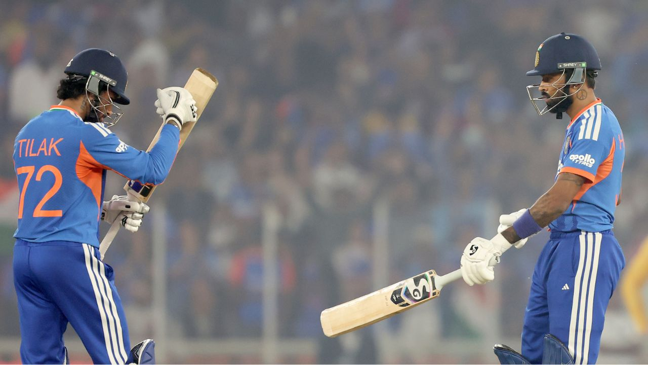 How Tilak Varma and Hardik Pandya slammed 27 runs in George Linde's over