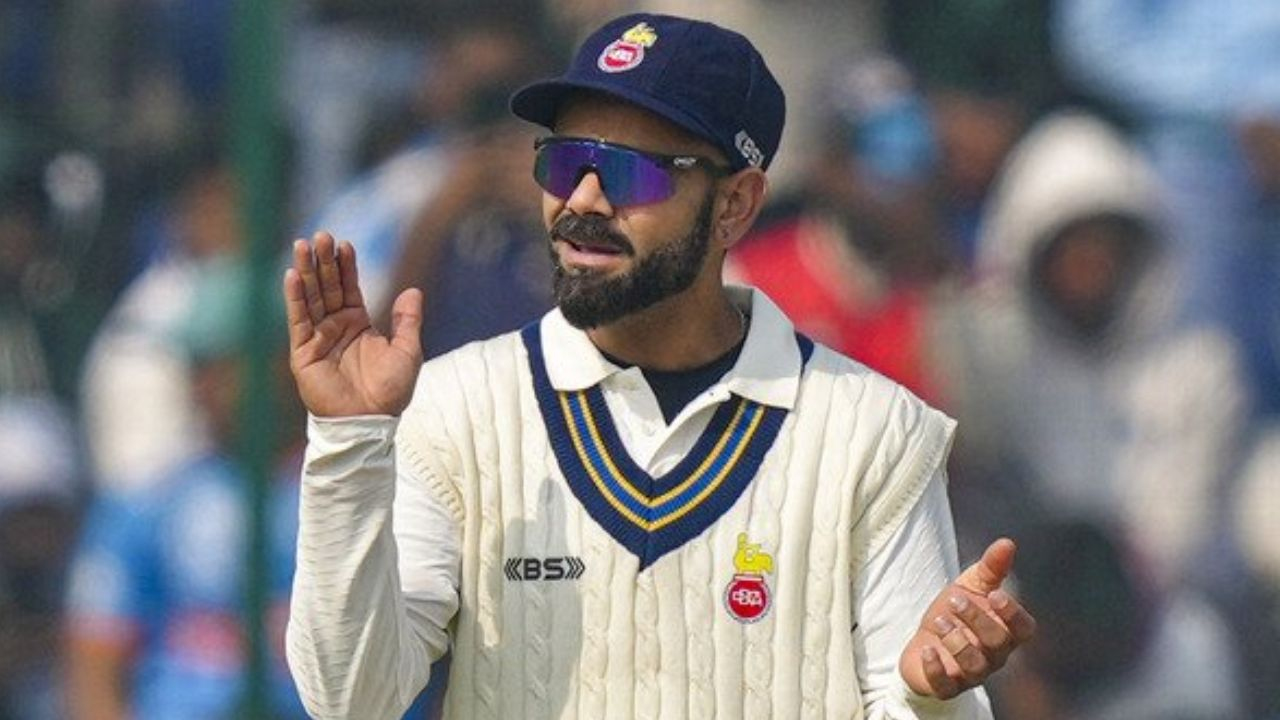 Virat Kohli is playing a Ranji match in Delhi.