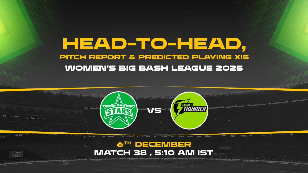 WBBL 2025 Match 40: MS-W vs ST-W