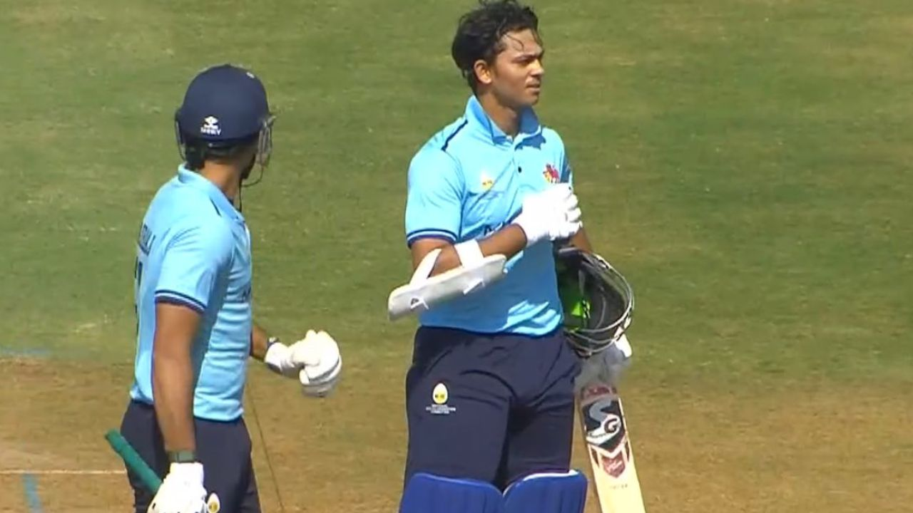 Yashasvi Jaiswal recorded his 4th T20 century