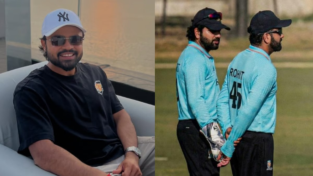 Hardik Tamore and Rohit Sharma