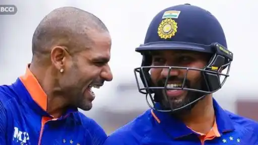 Rohit Sharma and Shikhar Dhawan