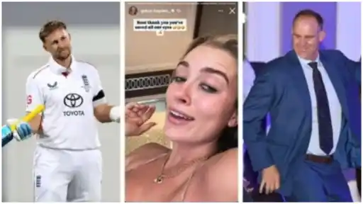 Grace Hayden on Joe Root's century