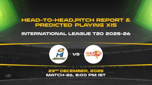 ILT20 2025-26 Match 26: MIE vs GG