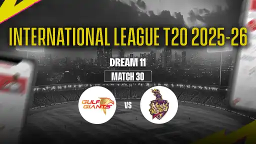 ILT20 2025: GG vs ADKR Dream11 Prediction