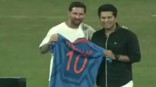 Lionel Messi and Sachin Tendulkar