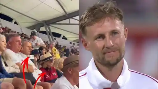 Joe Root’s parents react to their son’s maiden Test century.