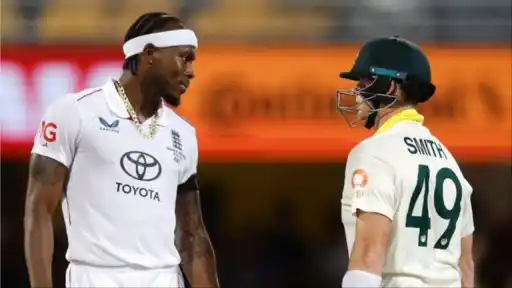 Steve Smith’s heated altercation with Jofra Archer.