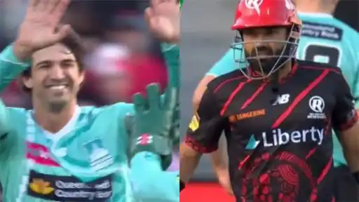Mohammad Rizwan dismissed for 10-ball 4.