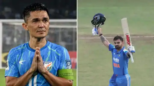 Sunil Chhetri on Virat Kohli