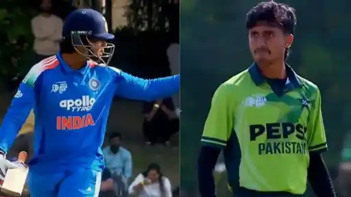 Vaibhav Suryavanshi–Ali Raza Clash Goes Viral