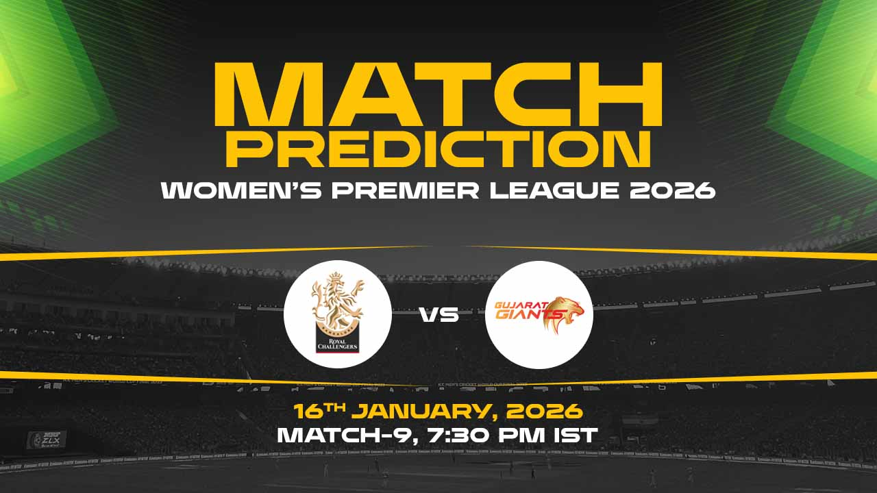 RCB-W vs GG-W 9th Match