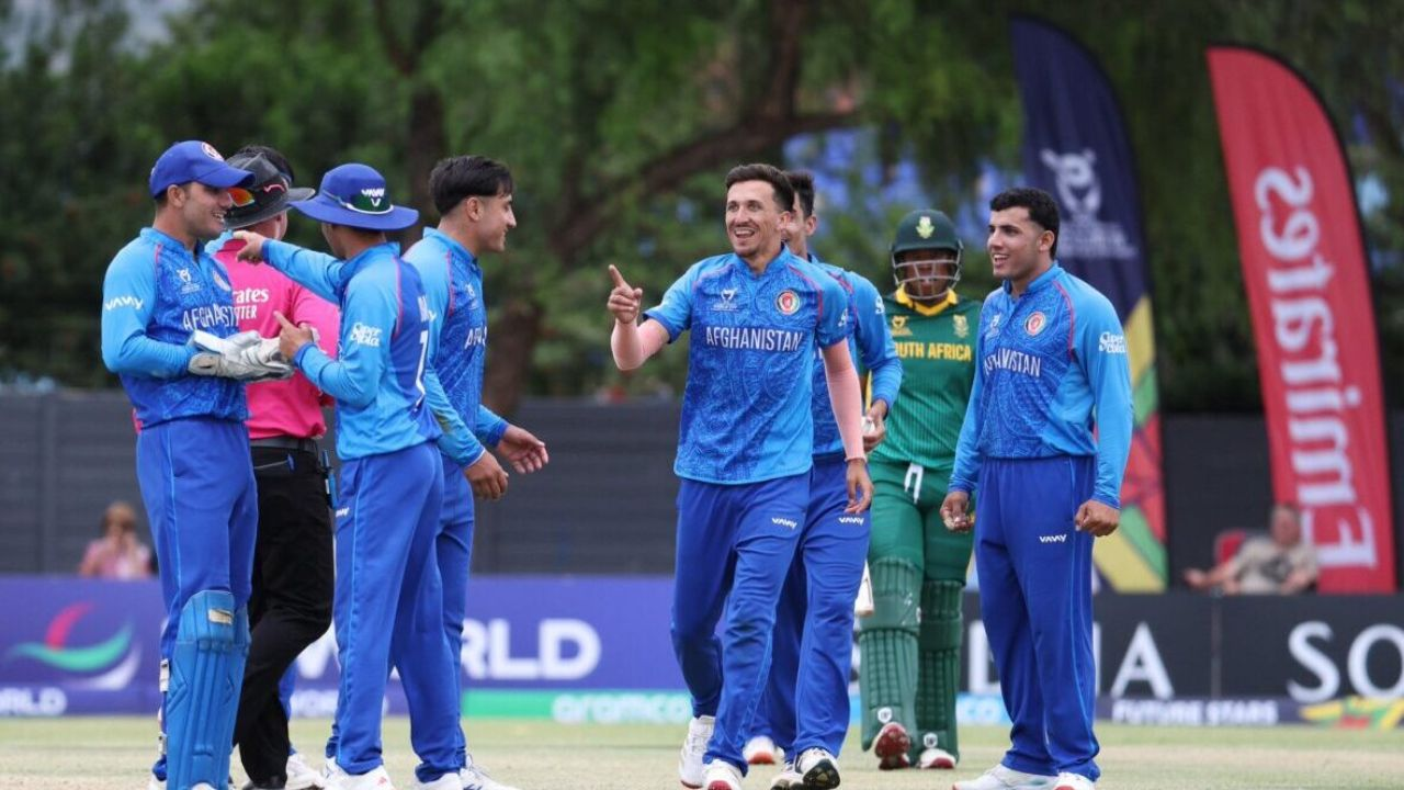 Afghanistan U19 had strong start, and Uzairullah Niazai played valuable knock after collapse 