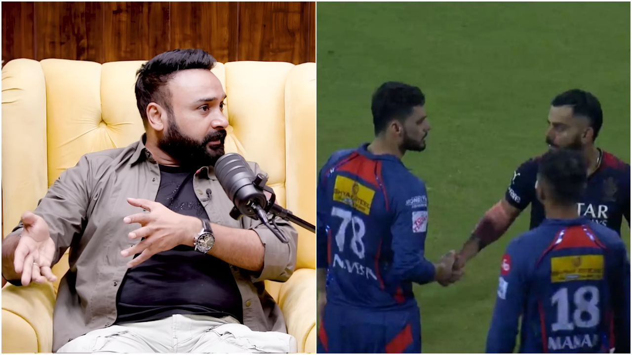 Amit mishra on  Virat Kohli  