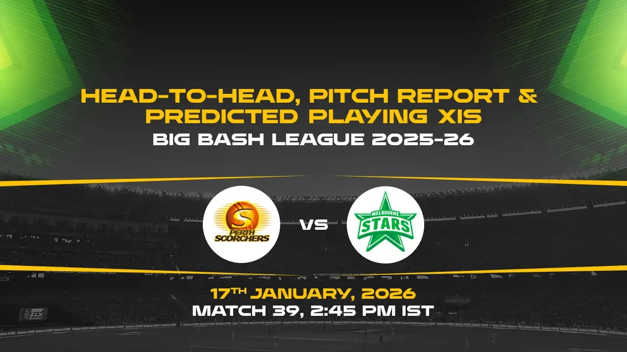 BBL 2025-26 Match 39: SCO vs STA