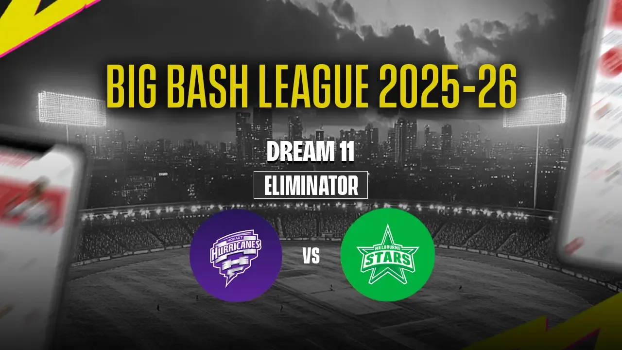 HUR vs STA Knockout Big Bash League, 2025-26
