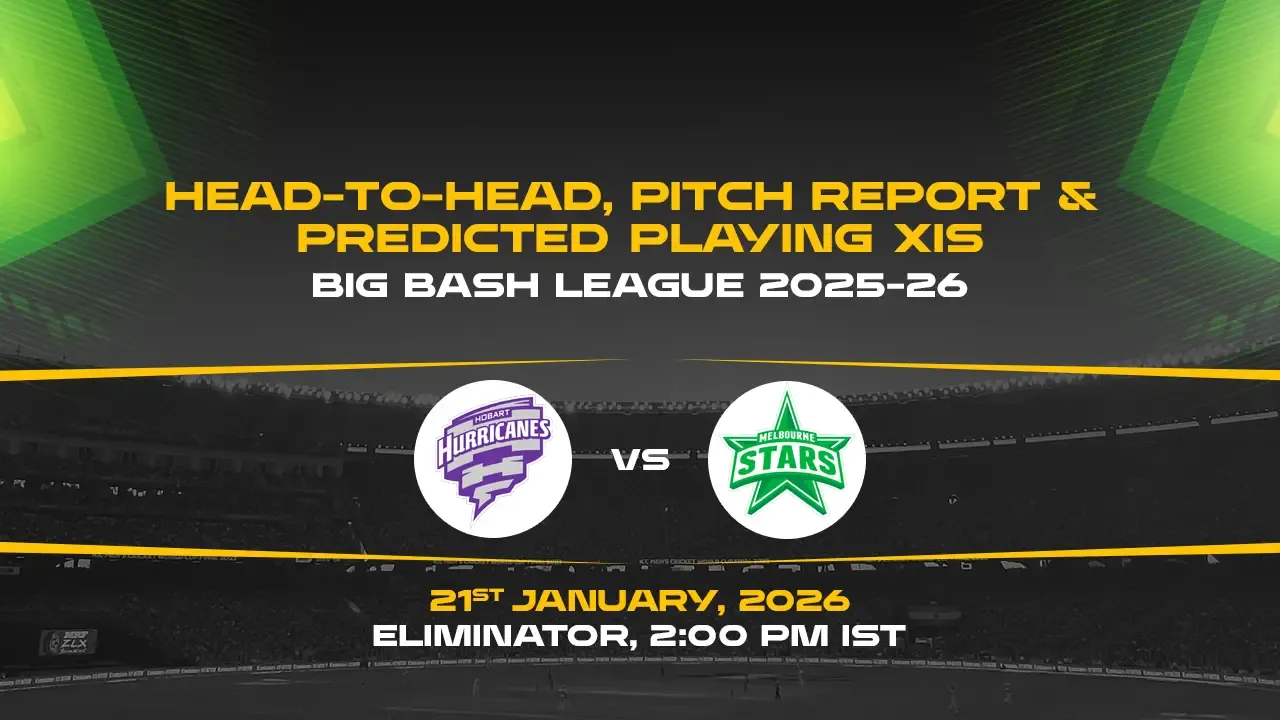 BBL 2025-26 Knockout: HUR vs STA 