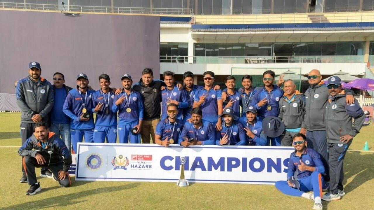 What does Bihar's victory in the Plate Group Final of the Vijay Hazare Trophy 2025-26 mean?