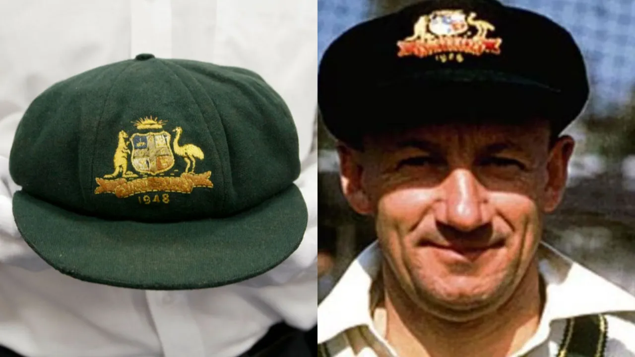 Don Bradman’s iconic Baggy Green sells for $460,000