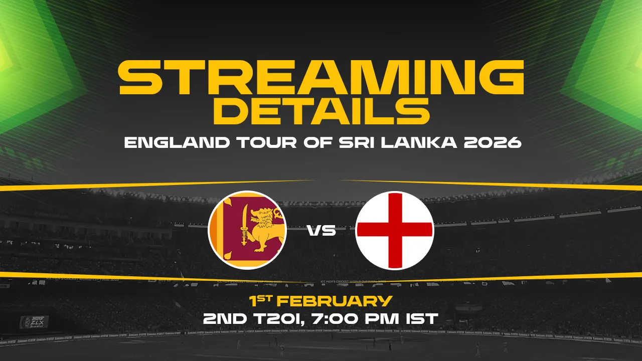 Where To Watch England vs  Sri Lanka