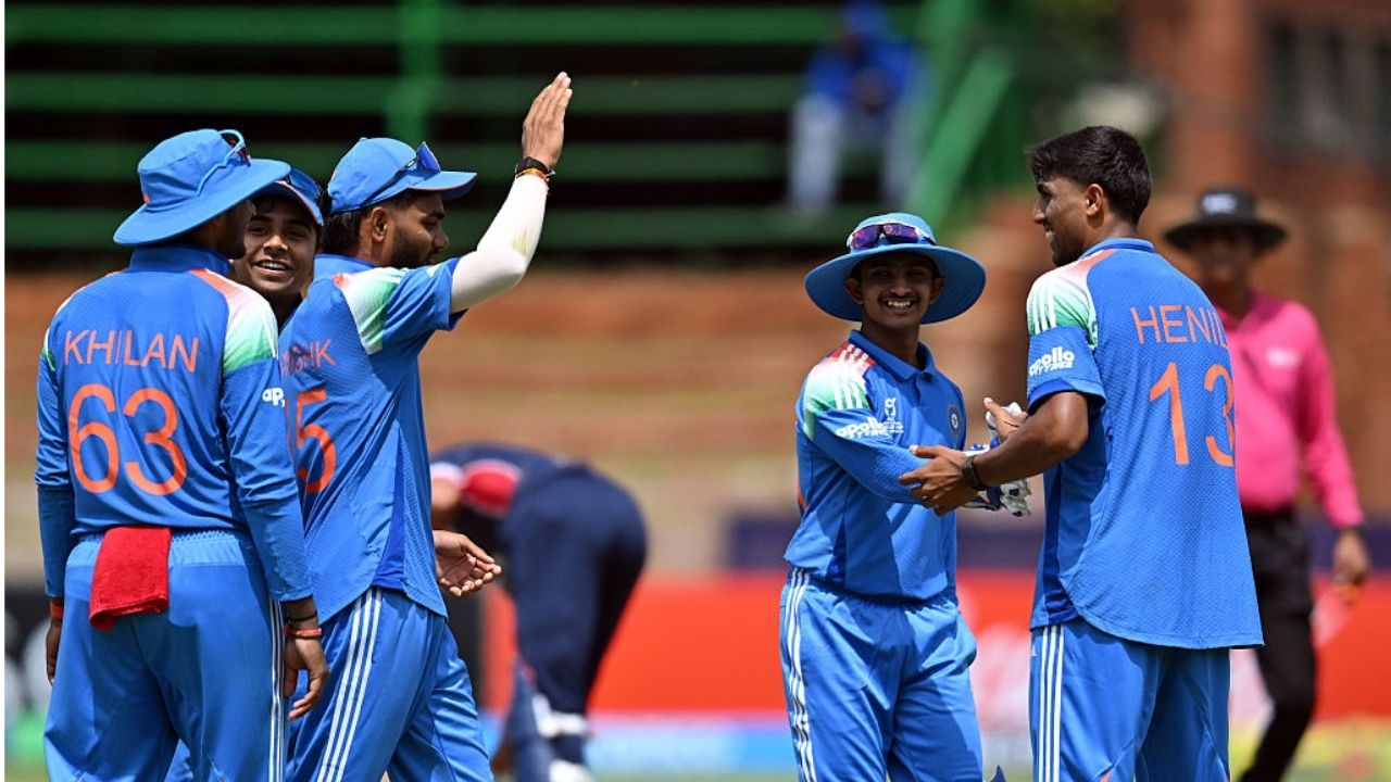 Henil Patel took five wickets in ICC U19 Cricket World Cup opener