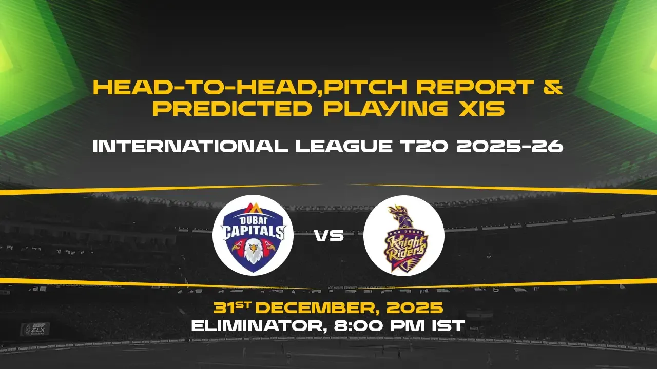 ILT20 2025-26 Eliminator 1: DC vs ADKR 