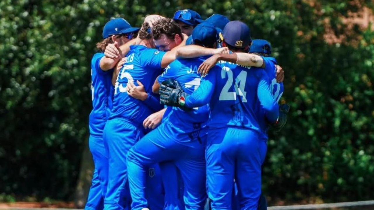 Grant Stewart finished match with three consecutive sixes